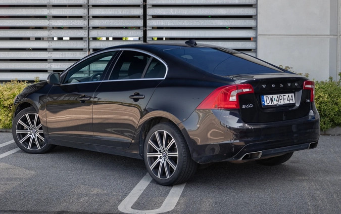 Volvo S60 cena 67500 przebieg: 102700, rok produkcji 2014 z Wrocław małe 436